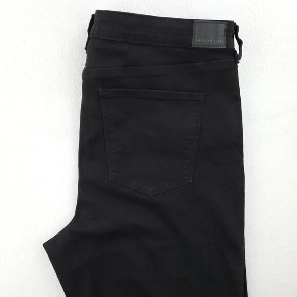 American Eagle Festival Flare Jeans High Rise Button Fly Stretch "20" 38x30 NWT - Picture 11 of 12